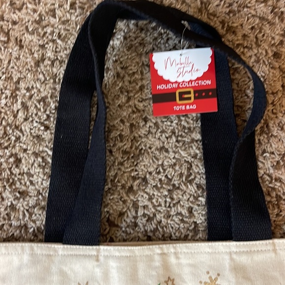 NWT-Christmas Tote Extra Large | double sided | measurements | 23”x18”x9” | - Picture 6 of 10